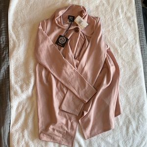 Bobeau Blush Wrap sweater